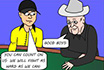 Poker Cartoon - Doyle Brunson