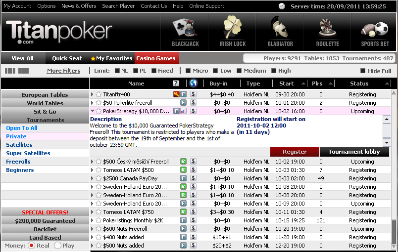Pokerstrategy Double Action Freeroll Ticket