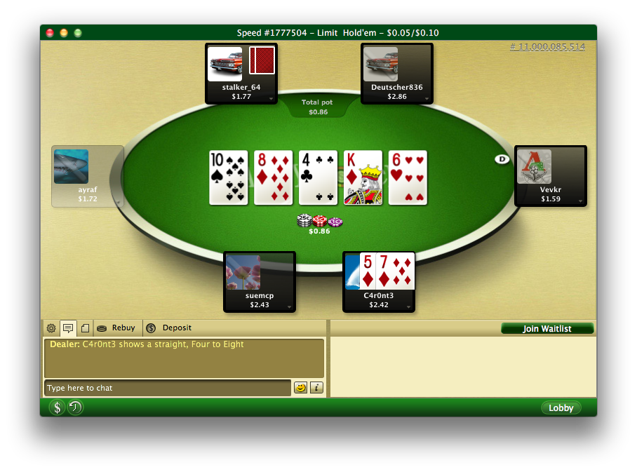 NJ Party Poker for mac download
