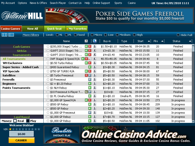 review william hill
