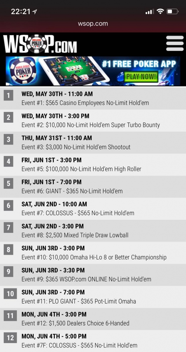 Wsop Circuit 2025 Schedule Brooke Cristin