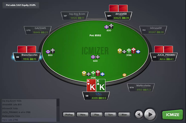 Variance In Live Poker